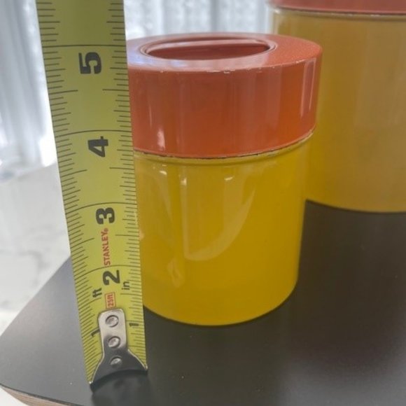 3 San Francisco Counterpoint Metal Canister Set Vintage (Japan) - Picture 3 of 10